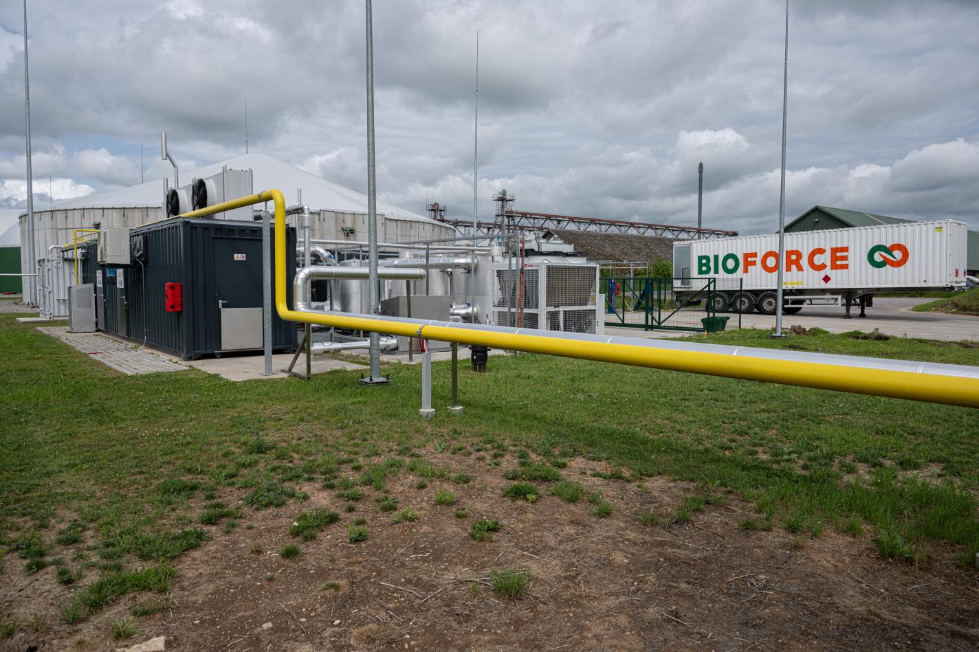 Bioforce Group opened a biomethane plant in Ebavere capable of processing up to 130,000 tonnes of biodegradable material a year. Photo by European Commission