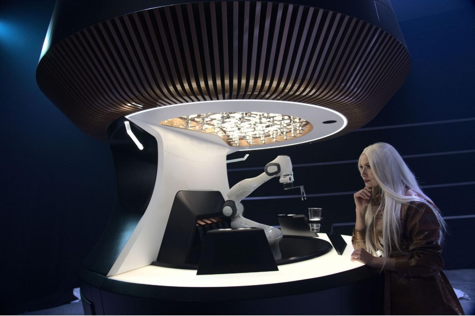 Estonian AI robot bartender Yanu aims to become the Mercedes of the ...